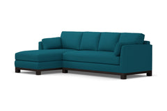 Avalon 2pc Sectional Sofa :: Leg Finish: Espresso / Configuration: LAF - Chaise on the Left