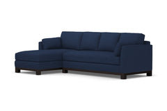 Avalon 2pc Sectional Sofa :: Leg Finish: Espresso / Configuration: LAF - Chaise on the Left