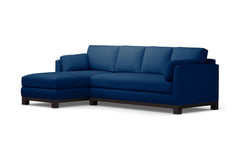 Avalon 2pc Sectional Sofa :: Leg Finish: Espresso / Configuration: LAF - Chaise on the Left