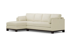 Avalon 2pc Sectional Sofa :: Leg Finish: Espresso / Configuration: LAF - Chaise on the Left