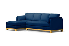 Avalon 2pc Sectional Sofa :: Leg Finish: Natural / Configuration: LAF - Chaise on the Left