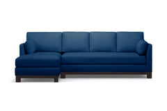 Avalon 2pc Sectional Sofa :: Leg Finish: Espresso / Configuration: LAF - Chaise on the Left