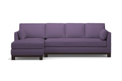 Avalon 2pc Sectional Sofa :: Leg Finish: Espresso / Configuration: LAF - Chaise on the Left