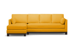 Avalon 2pc Sectional Sofa :: Leg Finish: Espresso / Configuration: LAF - Chaise on the Left