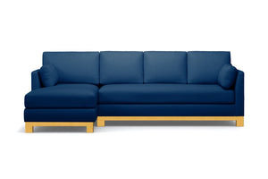 Avalon 2pc Sectional Sofa :: Leg Finish: Natural / Configuration: LAF - Chaise on the Left