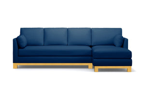 Avalon 2pc Sectional Sofa :: Leg Finish: Natural / Configuration: RAF - Chaise on the Right