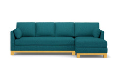 Avalon 2pc Sectional Sofa :: Leg Finish: Natural / Configuration: RAF - Chaise on the Right