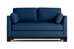 Avalon Apartment Size Sleeper Sofa Bed :: Leg Finish: Espresso / Sleeper Option: Deluxe Innerspring Mattress