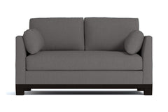 Avalon Apartment Size Sleeper Sofa Bed :: Leg Finish: Espresso / Sleeper Option: Memory Foam Mattress