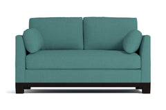 Avalon Apartment Size Sleeper Sofa Bed :: Leg Finish: Espresso / Sleeper Option: Memory Foam Mattress