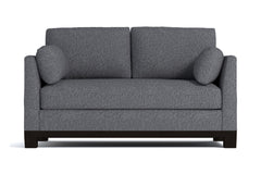 Avalon Apartment Size Sleeper Sofa Bed :: Leg Finish: Espresso / Sleeper Option: Memory Foam Mattress