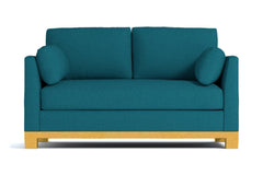 Avalon Apartment Size Sleeper Sofa Bed :: Leg Finish: Natural / Sleeper Option: Memory Foam Mattress