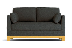 Avalon Twin Size Sleeper Sofa Bed :: Leg Finish: Natural / Sleeper Option: Memory Foam Mattress