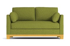 Avalon Twin Size Sleeper Sofa Bed :: Leg Finish: Natural / Sleeper Option: Memory Foam Mattress