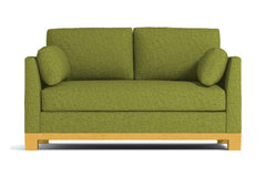 Avalon Apartment Size Sleeper Sofa Bed :: Leg Finish: Natural / Sleeper Option: Memory Foam Mattress