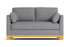 Avalon Apartment Size Sleeper Sofa Bed :: Leg Finish: Natural / Sleeper Option: Memory Foam Mattress