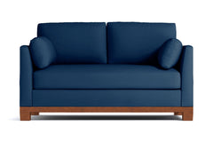 Avalon Apartment Size Sofa :: Leg Finish: Pecan / Size: Apartment Size - 71&quot;w