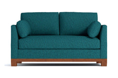 Avalon Apartment Size Sofa :: Leg Finish: Pecan / Size: Apartment Size - 71&quot;w