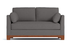 Avalon Loveseat :: Leg Finish: Pecan / Size: Loveseat - 55.5&quot;w