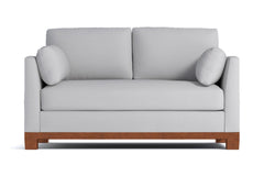 Avalon Loveseat :: Leg Finish: Pecan / Size: Loveseat - 55.5&quot;w