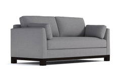 Avalon Queen Size Sleeper Sofa Bed :: Leg Finish: Espresso / Sleeper Option: Memory Foam Mattress