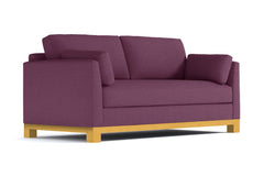 Avalon Queen Size Sleeper Sofa Bed :: Leg Finish: Natural / Sleeper Option: Memory Foam Mattress