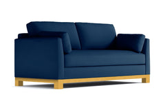 Avalon Queen Size Sleeper Sofa Bed :: Leg Finish: Natural / Sleeper Option: Memory Foam Mattress