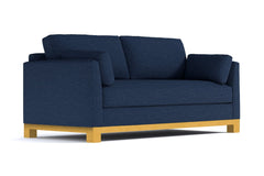 Avalon Queen Size Sleeper Sofa Bed :: Leg Finish: Natural / Sleeper Option: Memory Foam Mattress