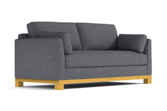 Avalon Queen Size Sleeper Sofa Bed :: Leg Finish: Natural / Sleeper Option: Memory Foam Mattress