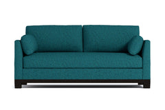 Avalon Queen Size Sleeper Sofa Bed :: Leg Finish: Espresso / Sleeper Option: Memory Foam Mattress