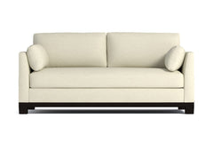 Avalon Queen Size Sleeper Sofa Bed :: Leg Finish: Espresso / Sleeper Option: Memory Foam Mattress