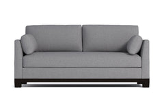 Avalon Queen Size Sleeper Sofa Bed :: Leg Finish: Espresso / Sleeper Option: Memory Foam Mattress