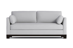 Avalon Queen Size Sleeper Sofa Bed :: Leg Finish: Espresso / Sleeper Option: Memory Foam Mattress