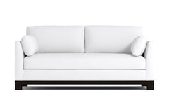 Avalon Queen Size Sleeper Sofa Bed :: Leg Finish: Espresso / Sleeper Option: Memory Foam Mattress