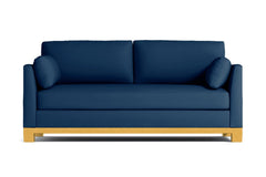 Avalon Queen Size Sleeper Sofa Bed :: Leg Finish: Natural / Sleeper Option: Memory Foam Mattress