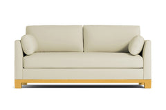 Avalon Queen Size Sleeper Sofa Bed :: Leg Finish: Natural / Sleeper Option: Memory Foam Mattress