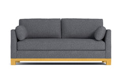 Avalon Queen Size Sleeper Sofa Bed :: Leg Finish: Natural / Sleeper Option: Memory Foam Mattress