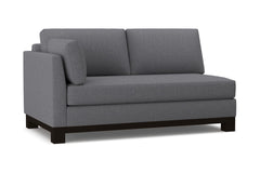 Avalon Left Arm Apartment Size Sofa :: Leg Finish: Espresso / Configuration: LAF - Chaise on the Left