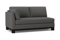 Avalon Left Arm Apartment Size Sofa :: Leg Finish: Espresso / Configuration: LAF - Chaise on the Left