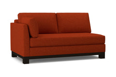 Avalon Left Arm Apartment Size Sofa :: Leg Finish: Espresso / Configuration: LAF - Chaise on the Left