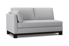 Avalon Left Arm Apartment Size Sofa :: Leg Finish: Espresso / Configuration: LAF - Chaise on the Left