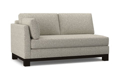 Avalon Left Arm Apartment Size Sofa :: Leg Finish: Espresso / Configuration: LAF - Chaise on the Left