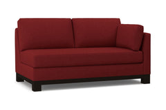 Avalon Right Arm Apartment Size Sofa :: Leg Finish: Espresso / Configuration: RAF - Chaise on the Right