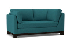 Avalon Left Arm Corner Apt Size Sofa :: Leg Finish: Espresso / Configuration: LAF - Chaise on the Left