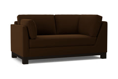 Avalon Left Arm Corner Apt Size Sofa :: Leg Finish: Espresso / Configuration: LAF - Chaise on the Left