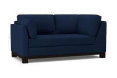 Avalon Left Arm Corner Apt Size Sofa :: Leg Finish: Espresso / Configuration: LAF - Chaise on the Left