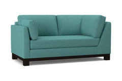 Avalon Left Arm Corner Apt Size Sofa :: Leg Finish: Espresso / Configuration: LAF - Chaise on the Left