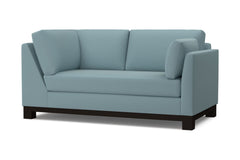 Avalon Right Arm Corner Apt Size Sofa :: Leg Finish: Espresso / Configuration: RAF - Chaise on the Right