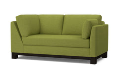 Avalon Right Arm Corner Apt Size Sofa :: Leg Finish: Espresso / Configuration: RAF - Chaise on the Right