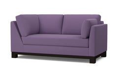 Avalon Right Arm Corner Apt Size Sofa :: Leg Finish: Espresso / Configuration: RAF - Chaise on the Right